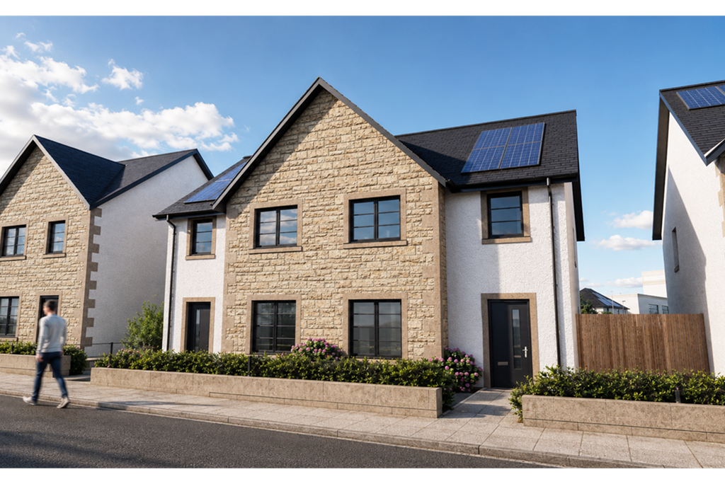 Plot 4, Type A1, Bowmont Street Kelso, TD5 7AB - image 1