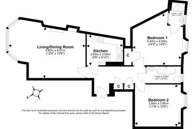 7 1F3 Meadowbank Place, EDINBURGH, EH8 7AW - image 20