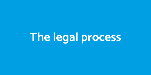 The legal process