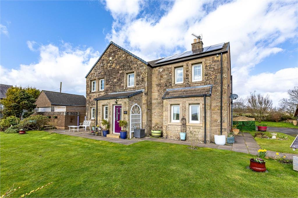 House with a big garden for sale in the Scottish Borders