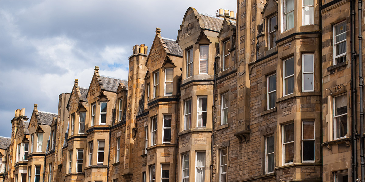 Edinburgh tenement flats