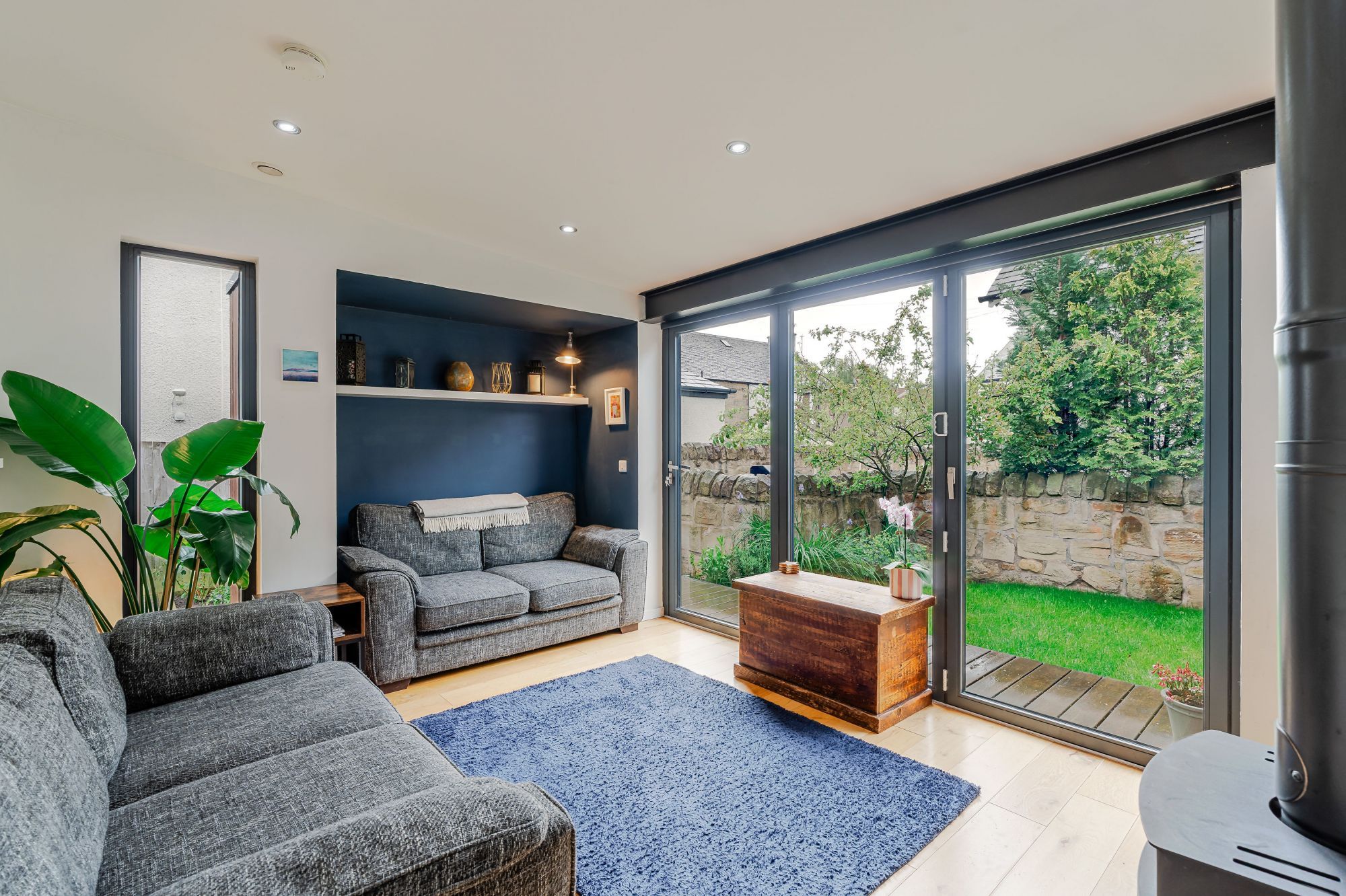 2. An extended end-terrace cottage in Juniper Green