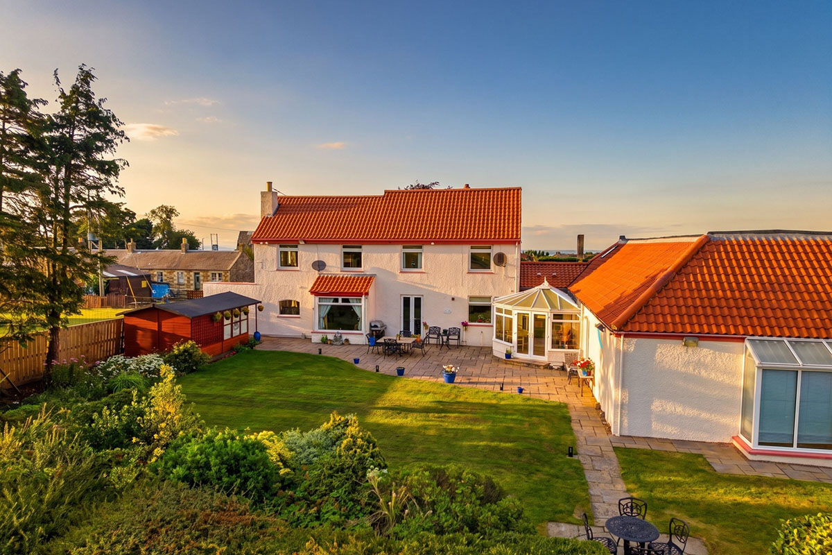 9. A spectacular country villa with its own private spa in East Lothian