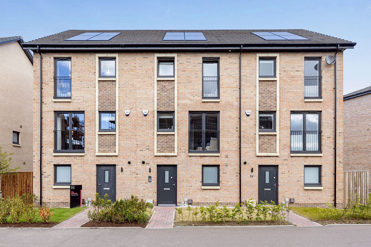 10. A stylish modern townhouse in sought-after South Queensferry