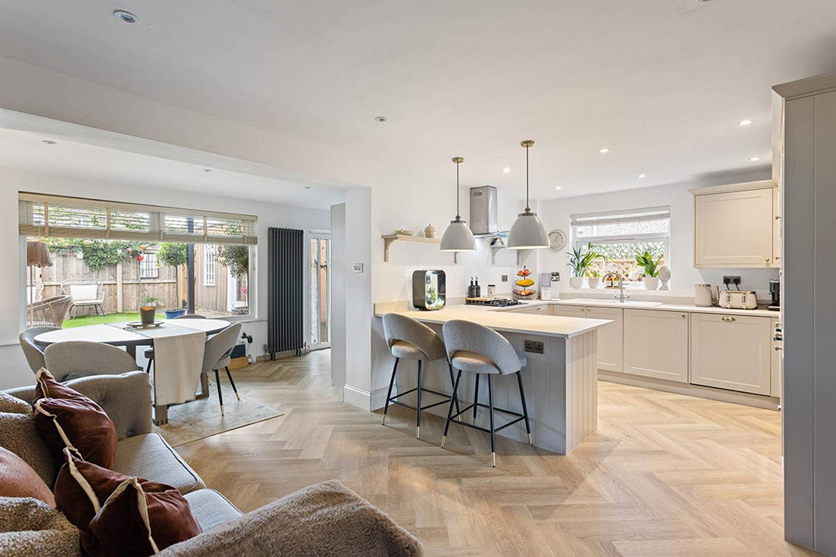 Contemporary style meets family-friendly living