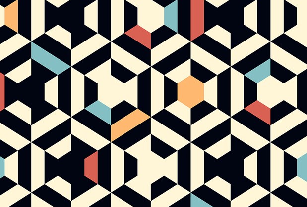 geometric pattern trend