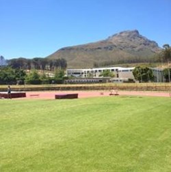 Running track in South Africa