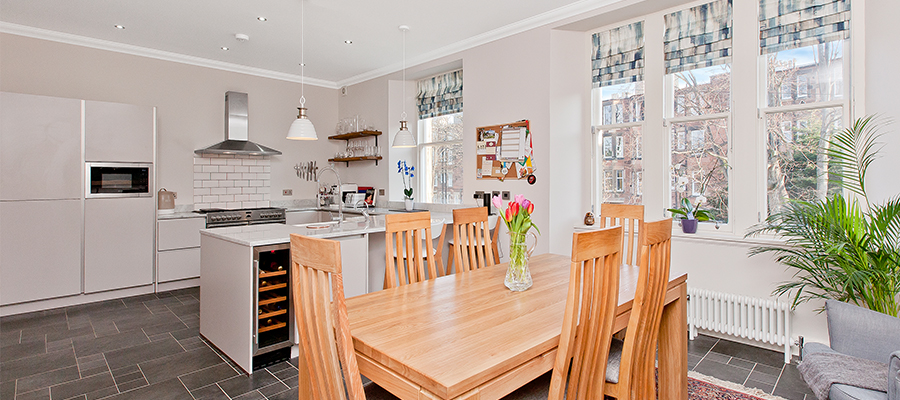 Spacious kitchen