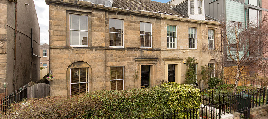 Portobello townhouse exterior