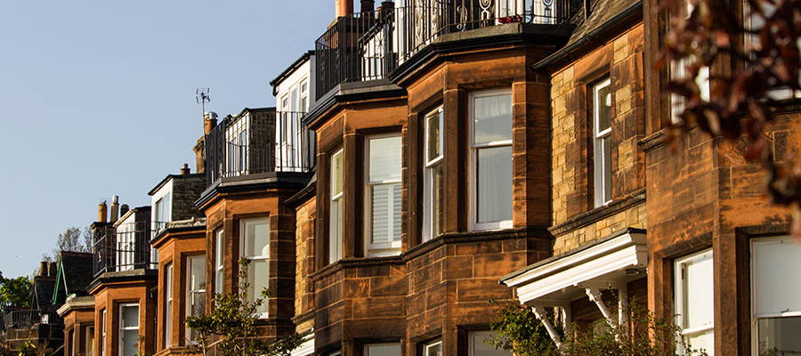 Comely Bank houses