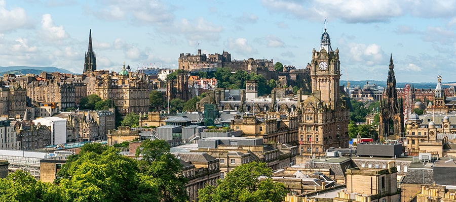 Edinburgh cityscape