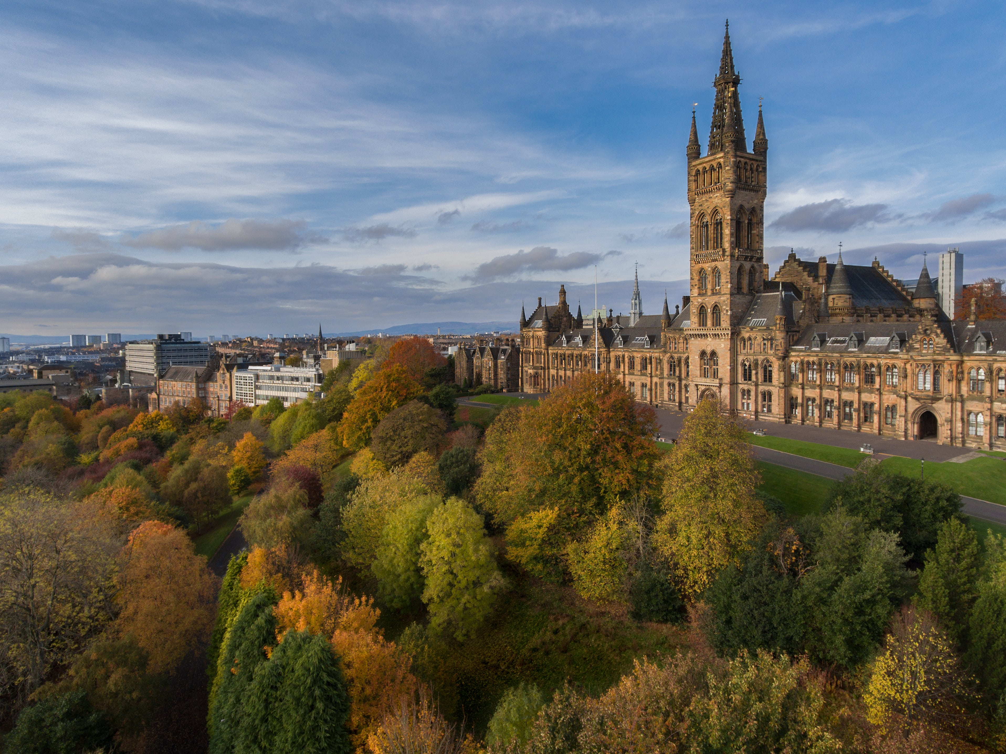 Glasgow University Kelvingrove Park
