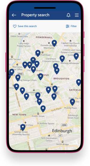 Map Search Screenshot
